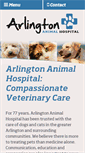 Mobile Screenshot of myarlingtonvet.com